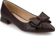 Journee Collection Ophelia Bow Pointed Toe Flat