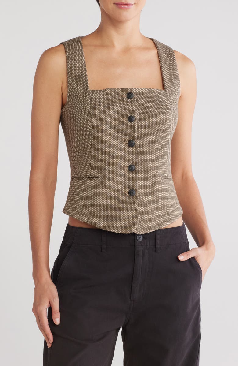 rag & bone Kira Vest, Main, color, 