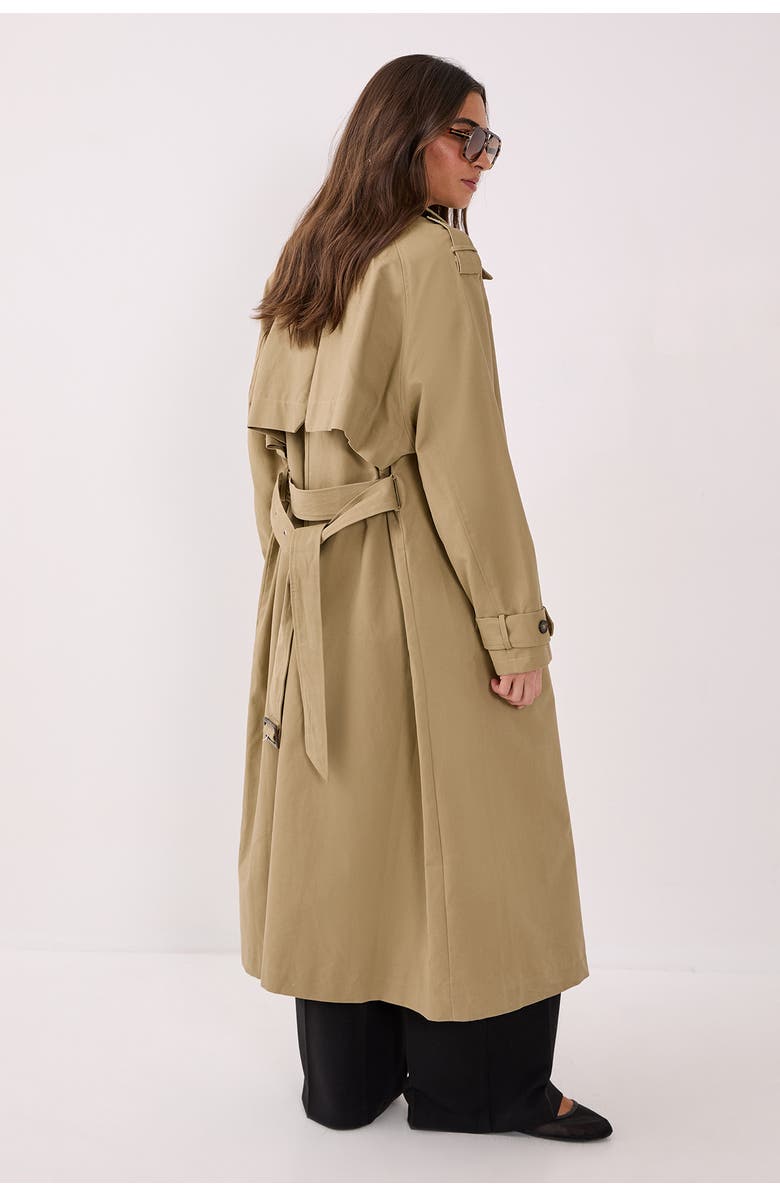 NASTY GAL Essentials Trench Coat, Alternate, color,