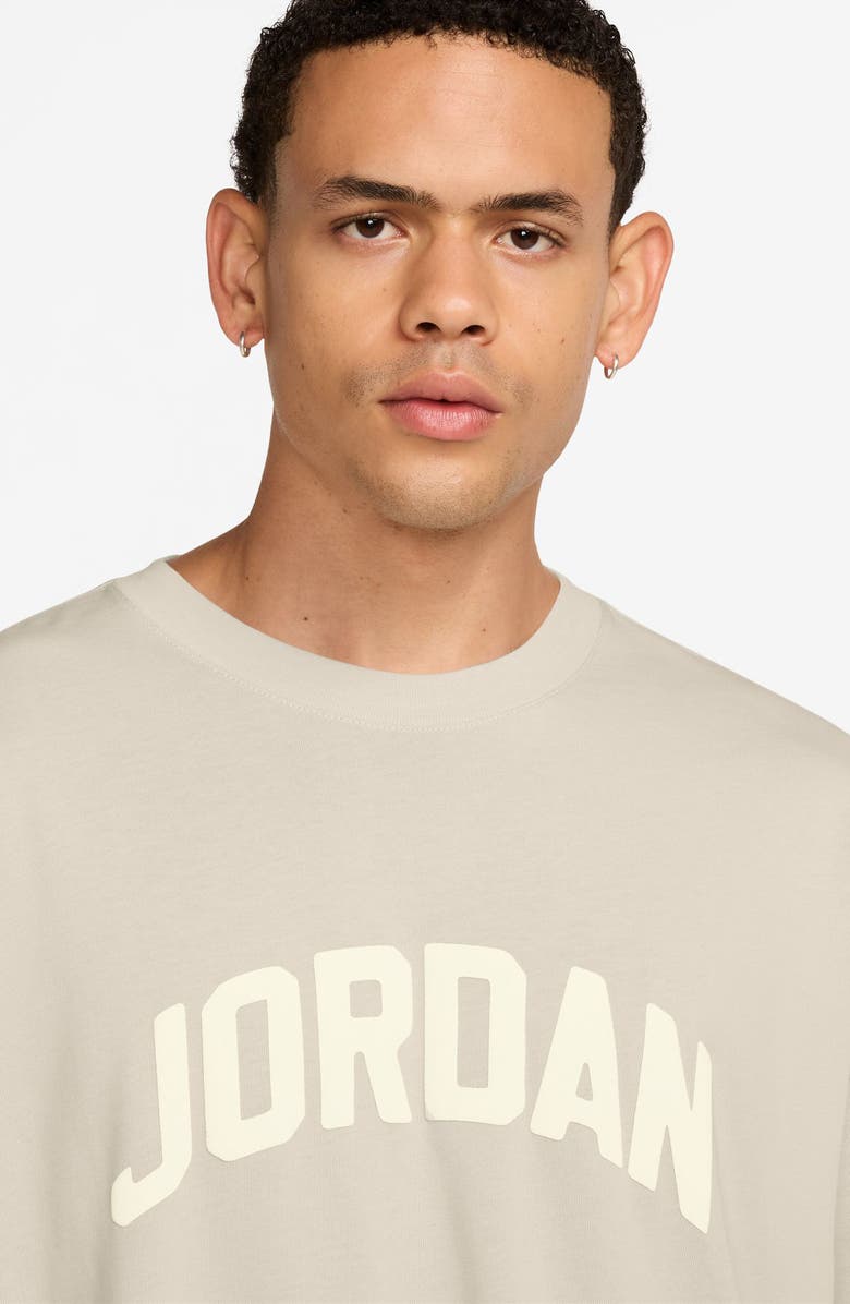 Jordan Flight Essentials Boxy Fit Graphic T-Shirt, Alternate, color, Light Ore Wood Brown/ Sail