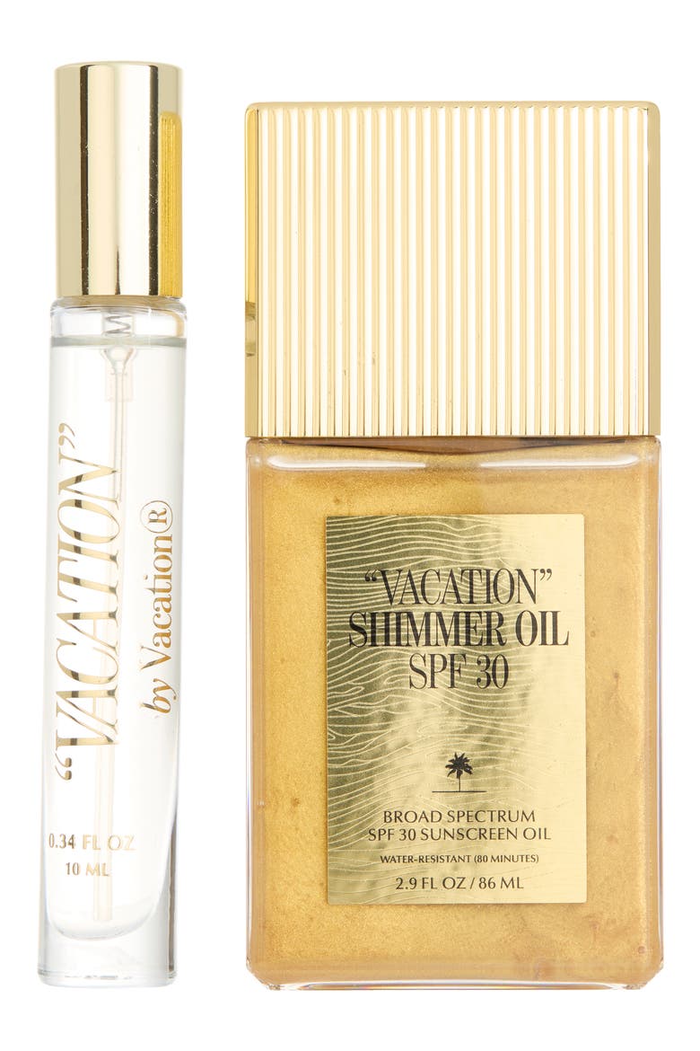 Shimmer Oil SPF 30 Sunscreen Duo $68 Value, Main, color, NO COLOR