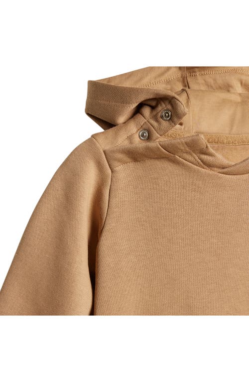 Adidas Originals Adidas Trefoil Essentials Hoodie & Joggers Set In Nude