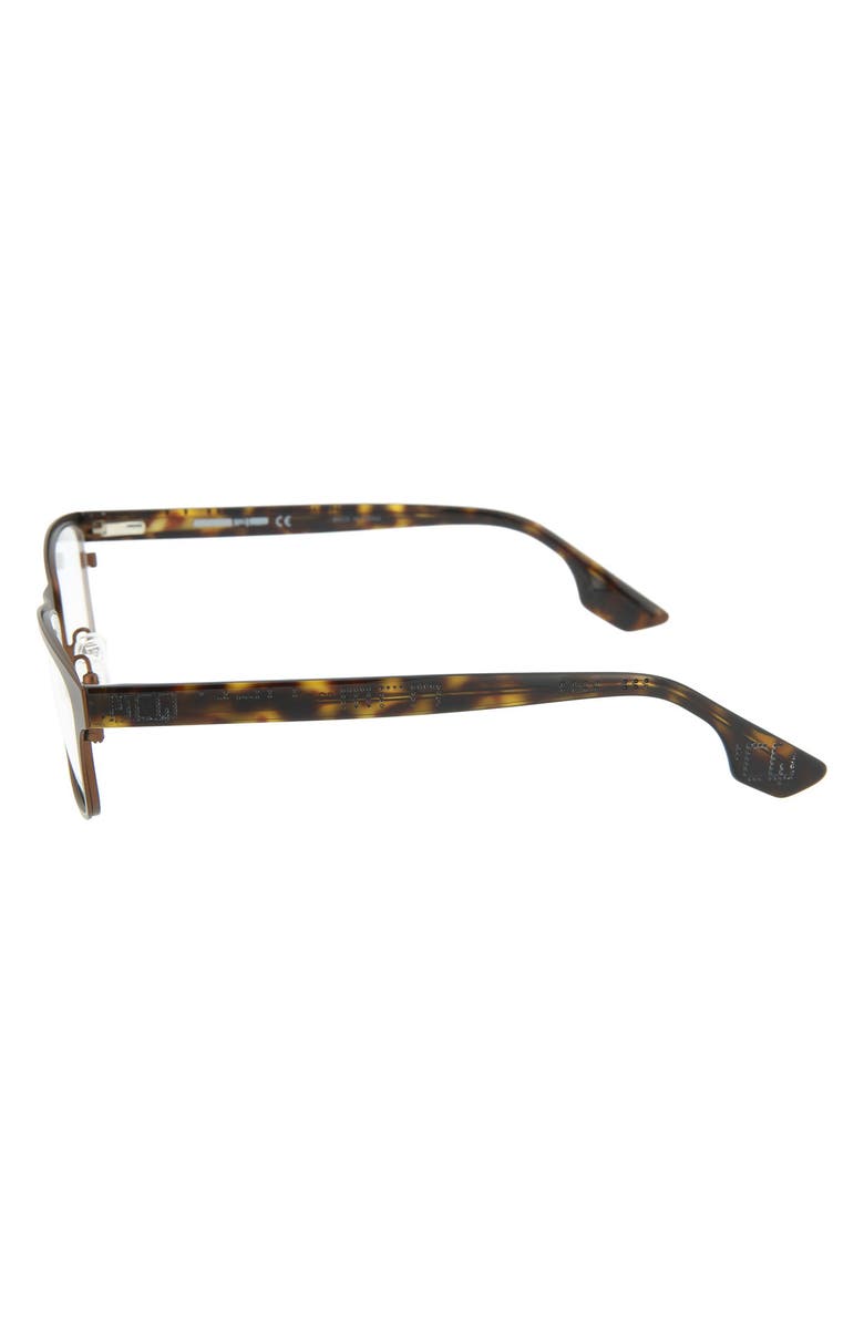 MCQ BY ALEXANDER MCQUEEN 53mm Rectangular Optical Frames, Alternate, color,
