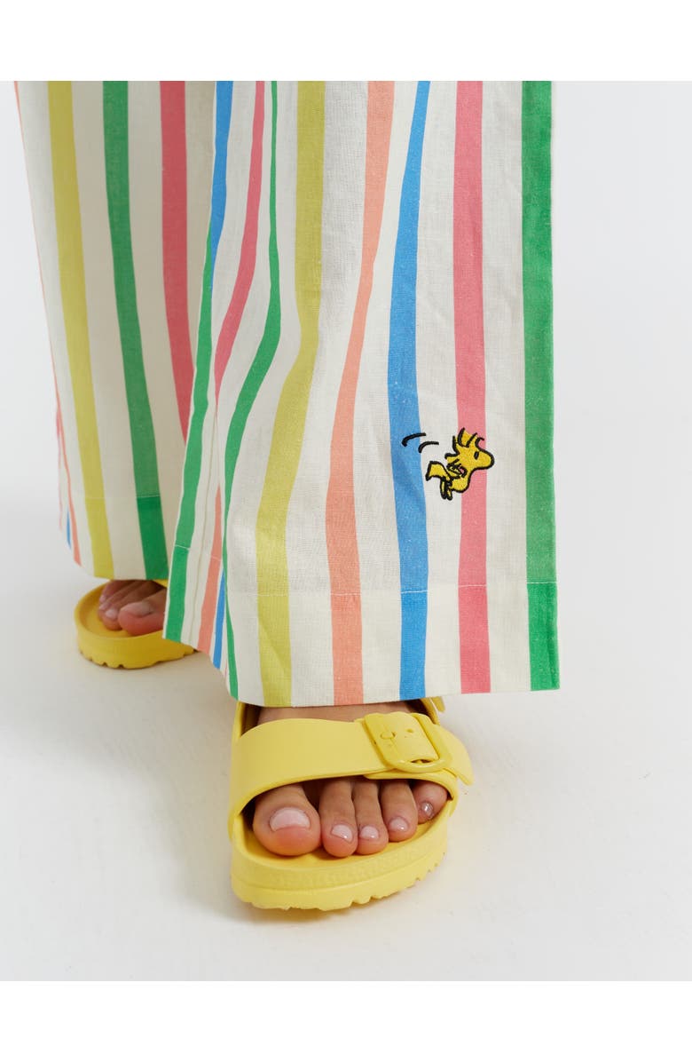 Chinti & Parker Linen-Cotton Snoopy Stripe Trousers, Alternate, color,