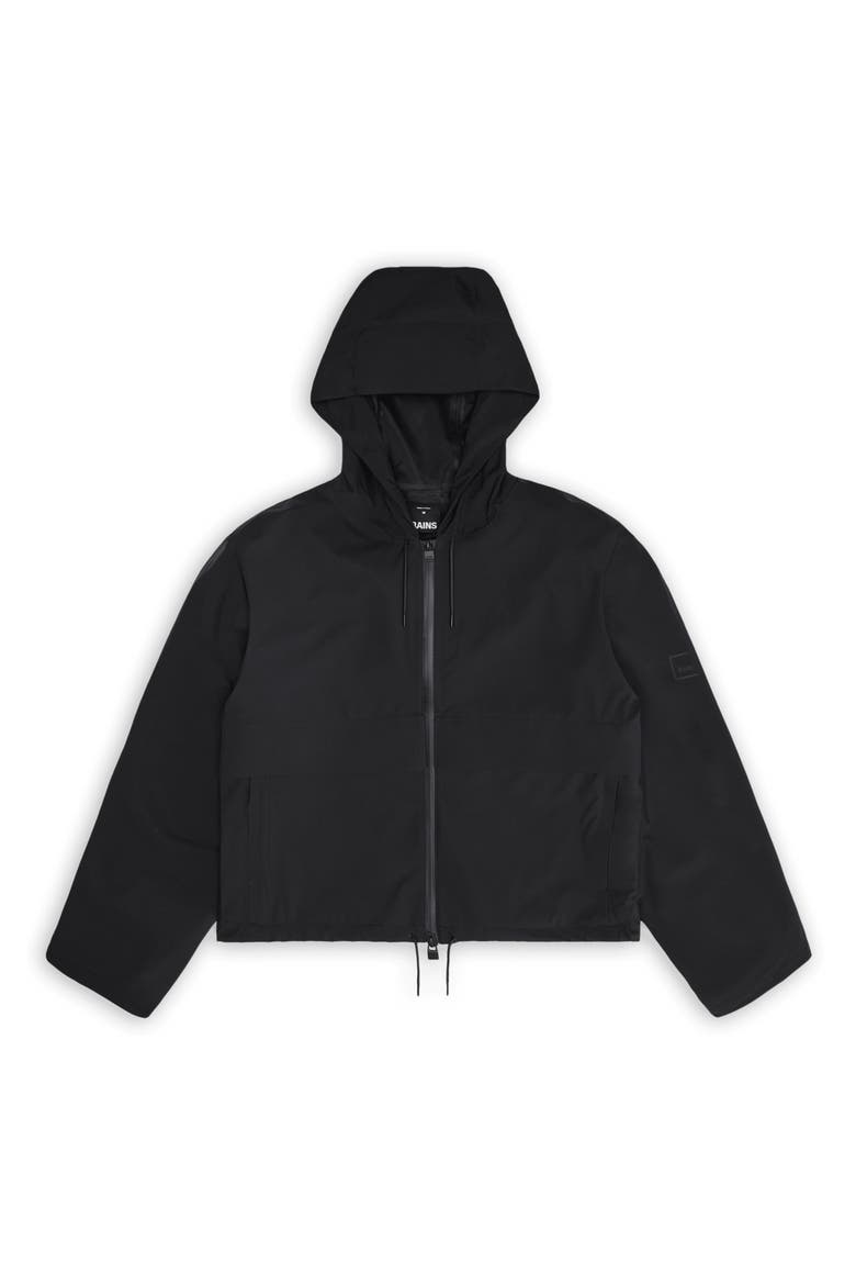 Suva Hardshell Rain Jacket, Alternate, color, BLACK