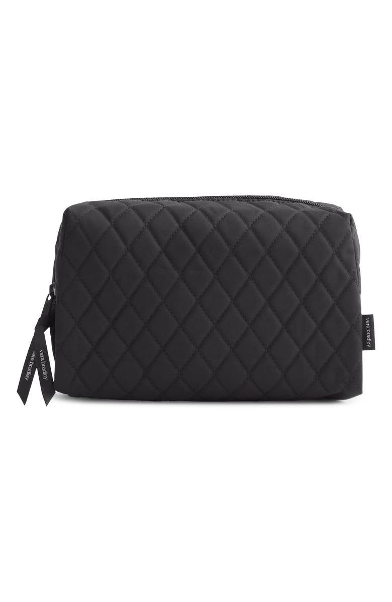 VERA BRADLEY Medium Cosmetic Bag, Main, color, Moonless Night