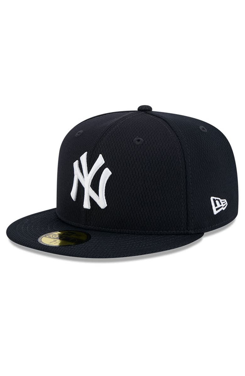 New Era Men's New Era Navy New York Yankees 2025 MLB Clubhouse 59FIFTY Fitted Hat, Main, color, 