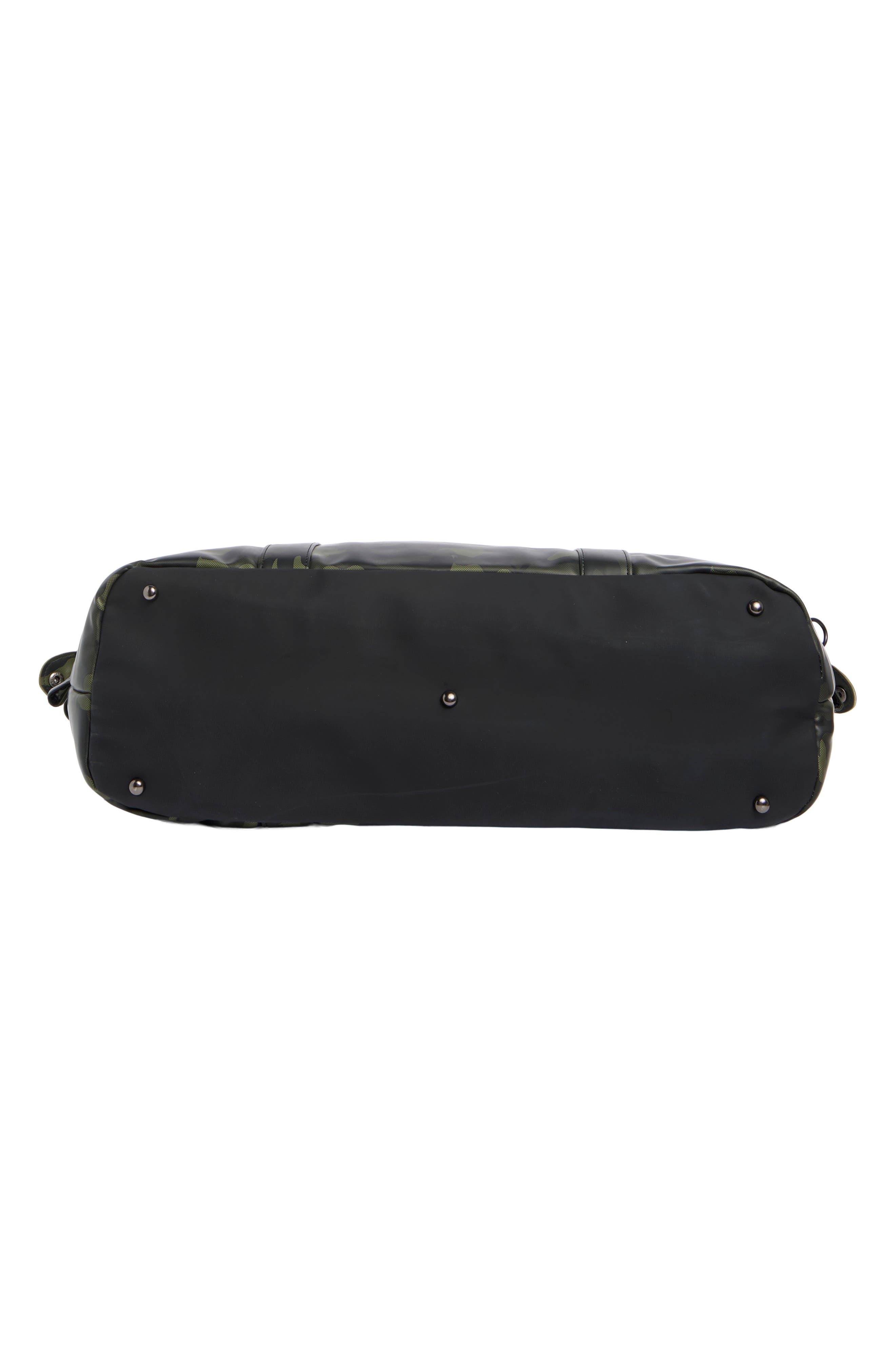Rubberized Duffle, Alternate, color, OLIVE