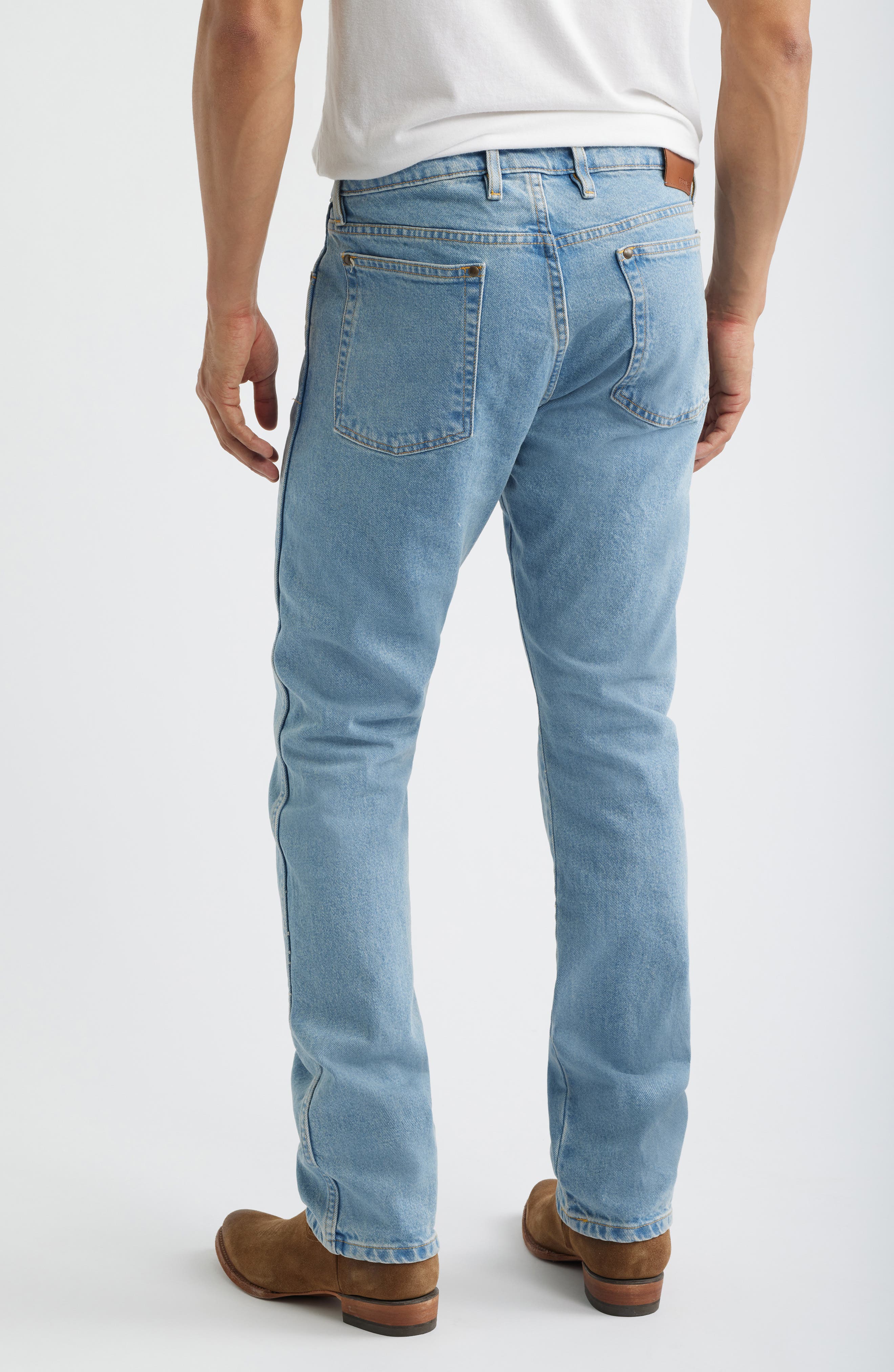 Slim Straight Heritage Denim Jeans - image 2