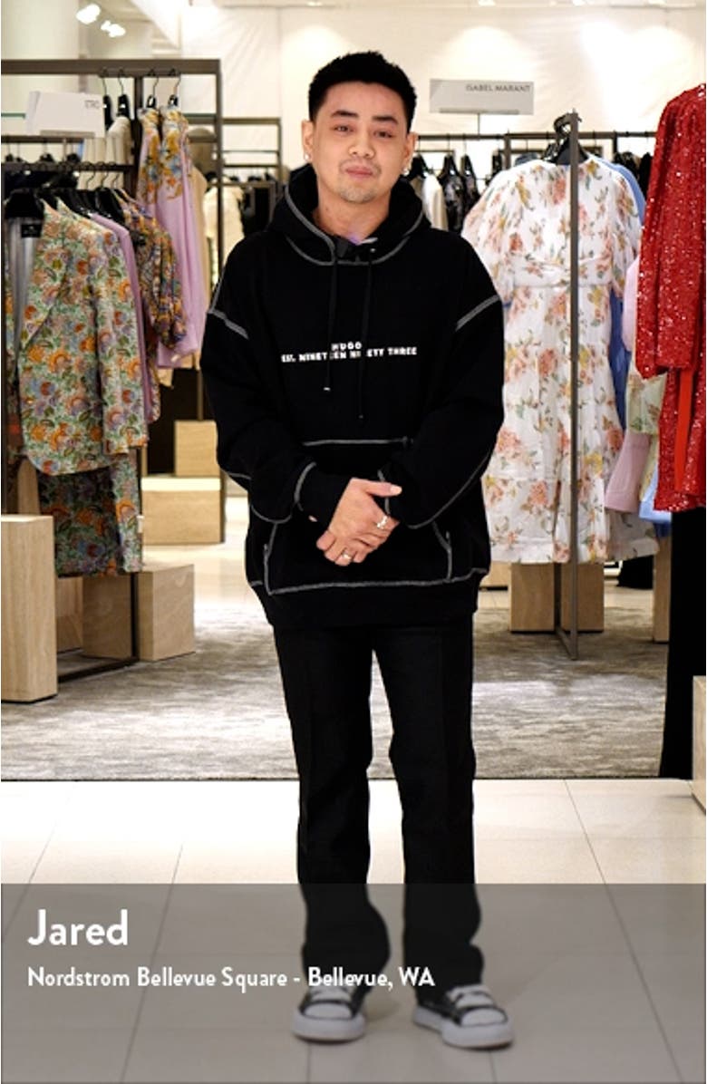 Dantaloup Embroidered Logo Pullover Hoodie, sales video thumbnail