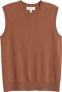 Nordstrom Sleeveless Cashmere Sweater