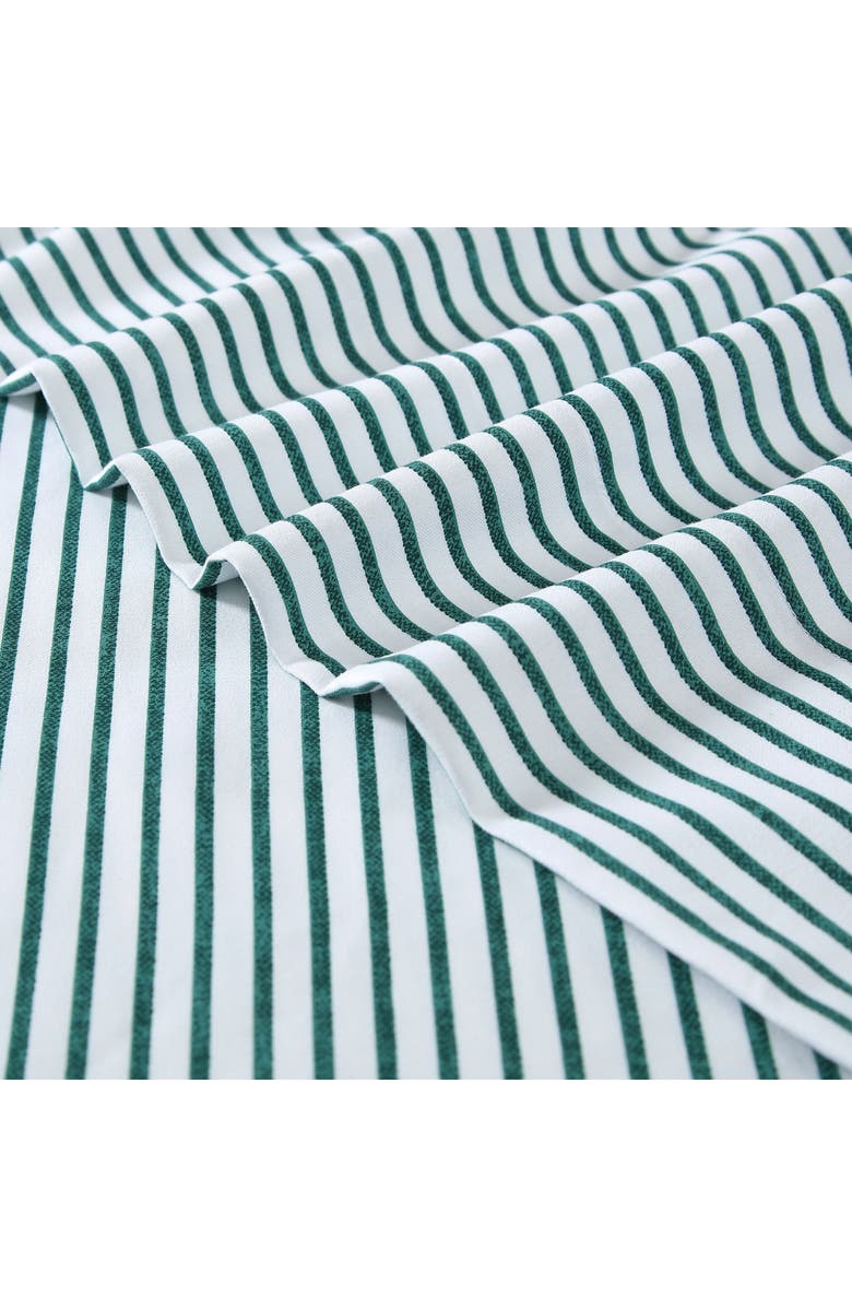 Nautica Harmead Flannel Sheet Set, Alternate, color, Green