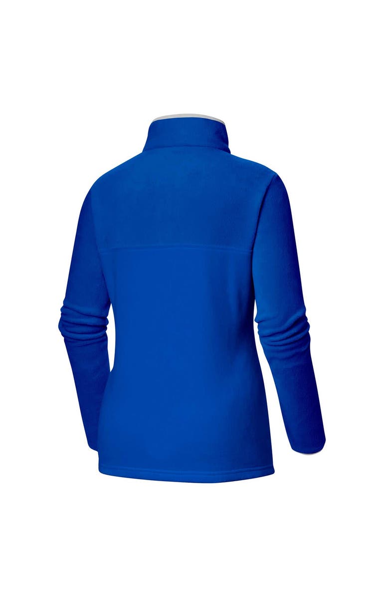 Columbia Women's Columbia  Royal Chicago Cubs Benton Springs Half-Snap Sweatshirt, Alternate, color, 