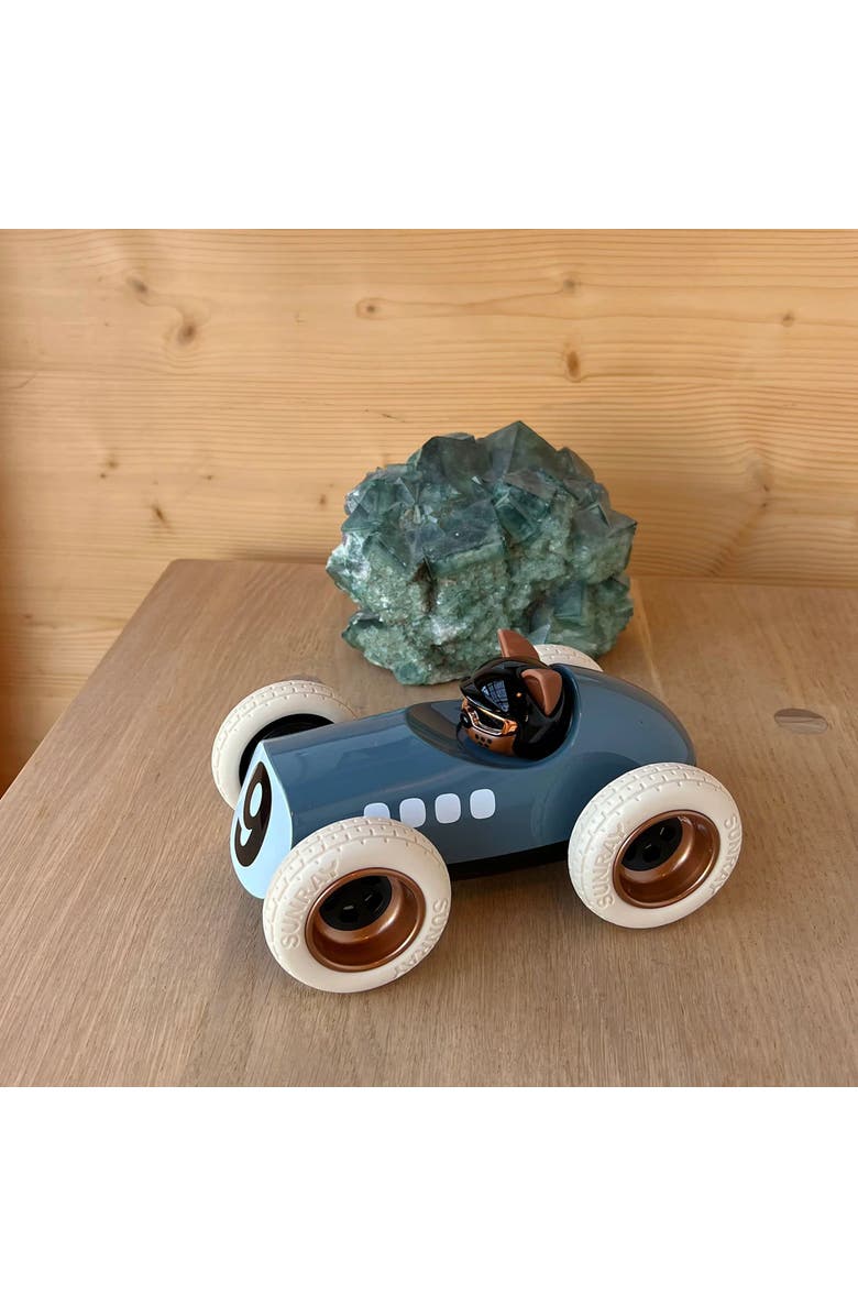 Playforever Egg Roadster Car, Alternate, color, Glossy Deep Jet Blue