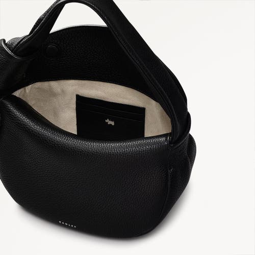 Radley The Grove Small Flapover Satchel Bag In Black
