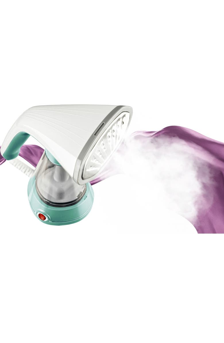 SALAV Teal Stainless Steel Ironing Plate Hand Held Garment Steamer, Alternate, color,