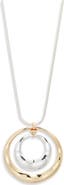 Nordstrom Concentric Circle Pendant Necklace