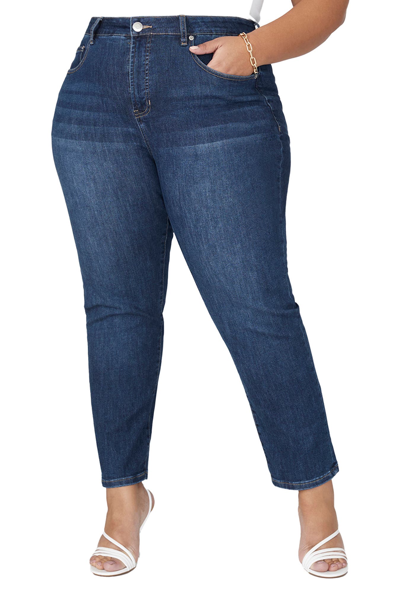 The Leigh Super Stretch Slim Leg Jean
