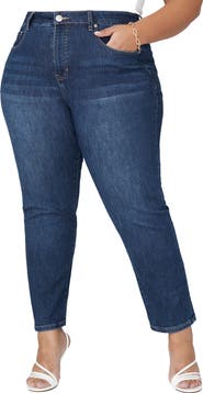 ELOQUII The Leigh Super Stretch Slim Leg Jean