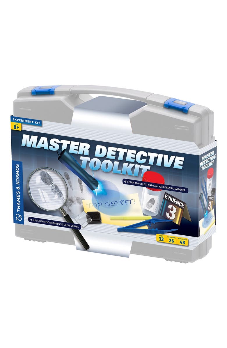 Thames & Kosmos 'Master Detective Toolkit' Experiment Kit, Main, color, 