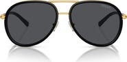 Versace 60mm Pilot Sunglasses