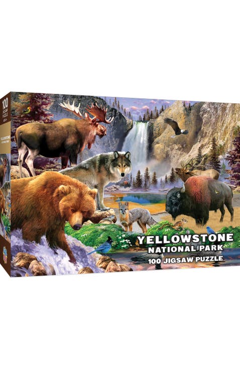 Wildlife of Yellowstone 100pc Puzzle