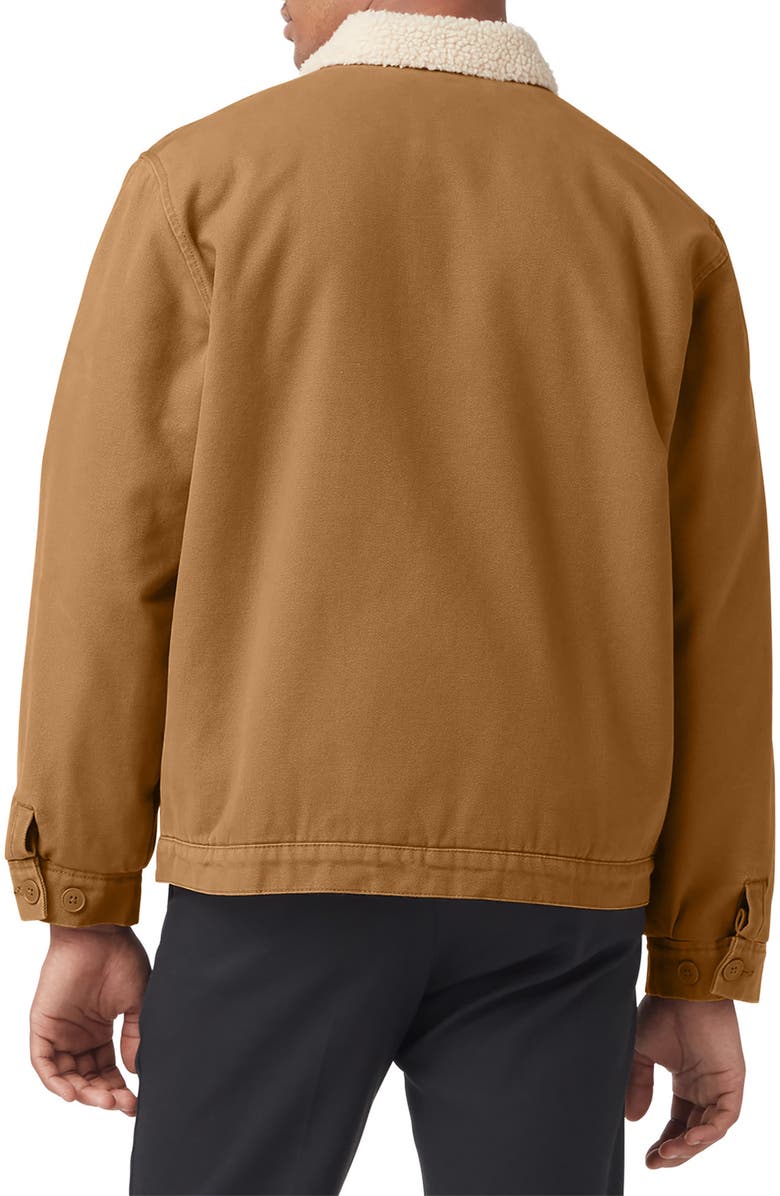 Dickies Duck Canvas Fleece Lined Work Jacket, Alternate, color, 