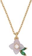 Kate Spade New York appreciate you flower pendant necklace