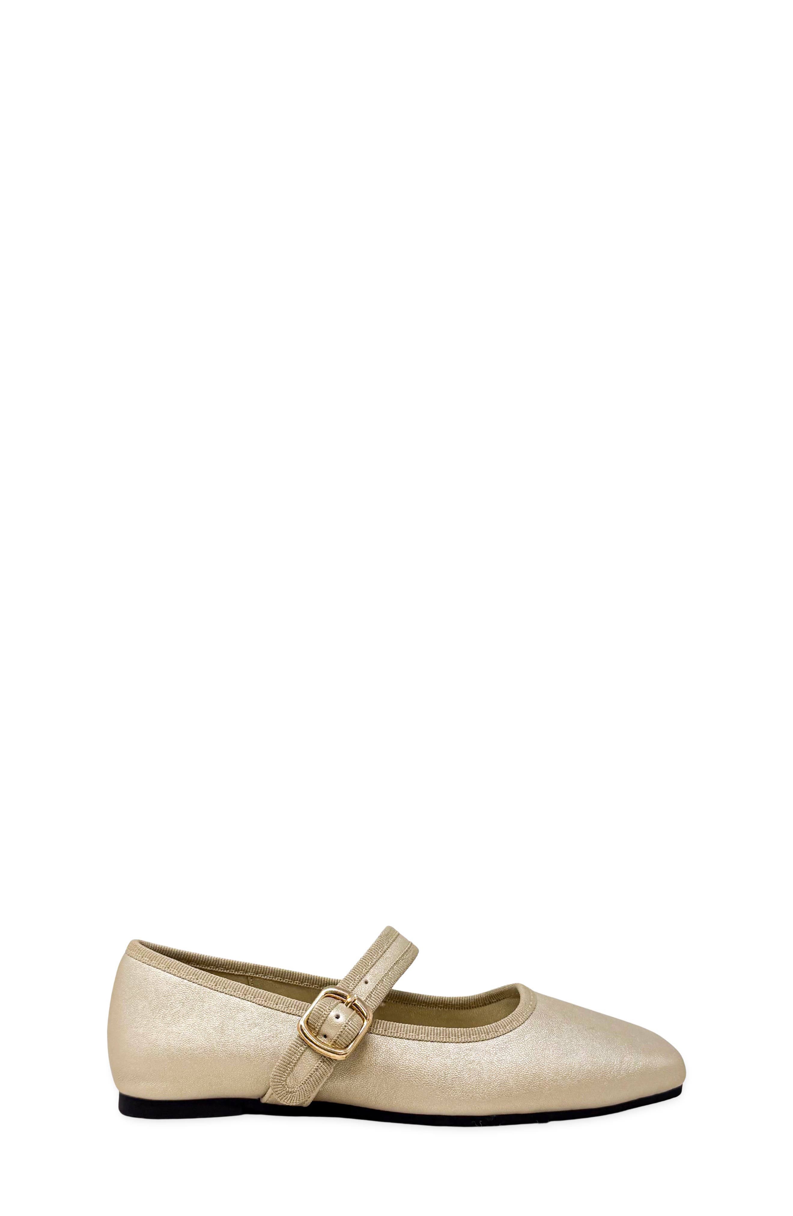 Kids' Adeline Mini Mary Jane Flat, Alternate, color, GOLD