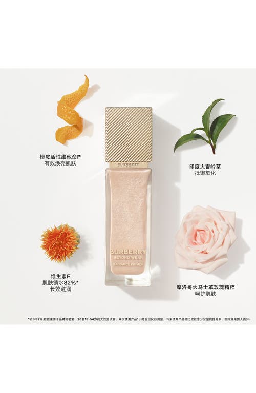 Burberry Beyond Wear Radiance Primer In Transparent