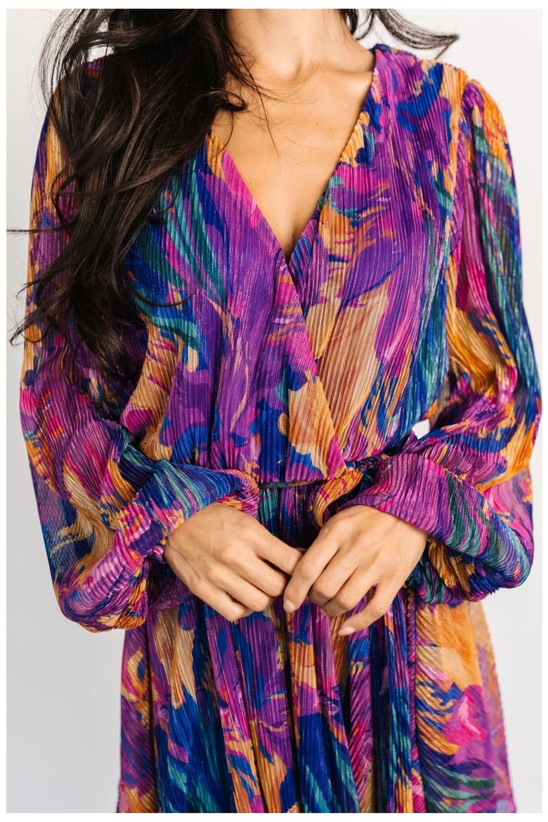 Rev Mini Dress, Alternate, color, Blue Multi