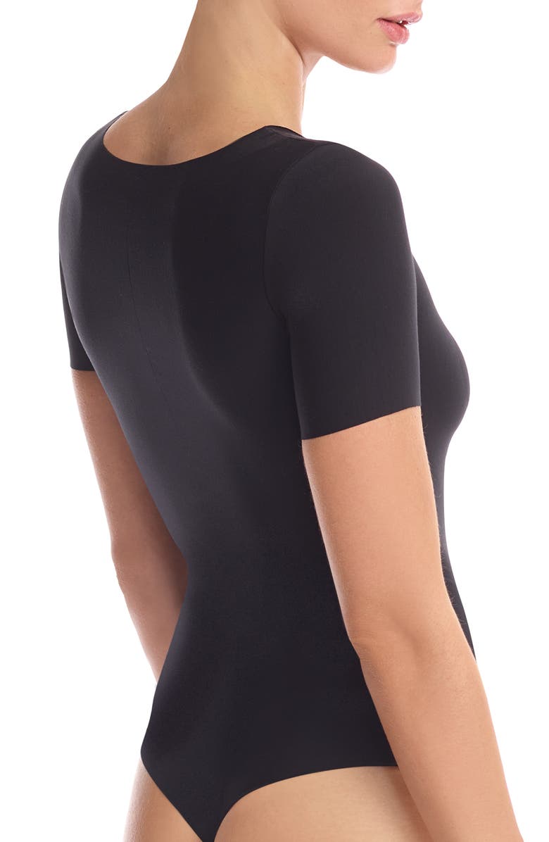 Commando Butter Scoop Neck Bodysuit, Alternate, color, 