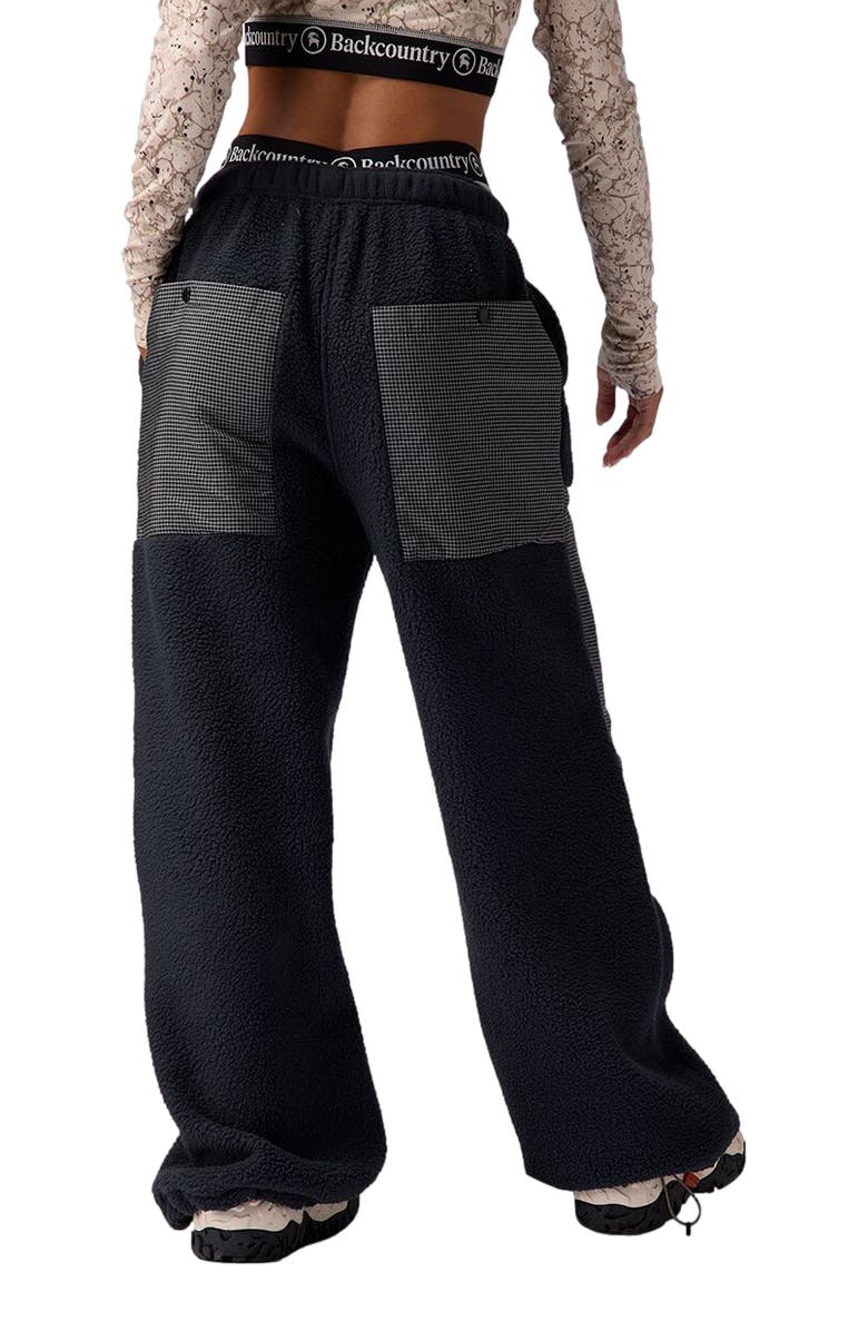 Backcountry Wander Pile-Fleece Pant - Women
s, Alternate, color, Black
