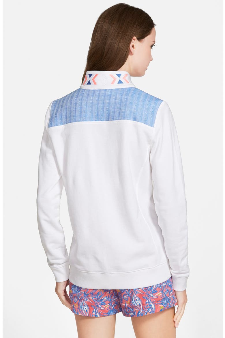 Embroidered Shep Shirt, Alternate, color, WHITE CAP