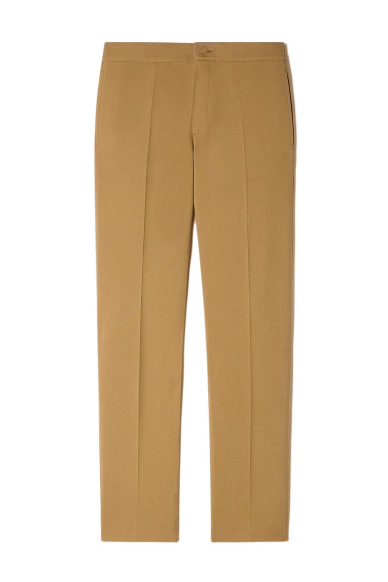 Jersey trousers, Alternate, color, Nut