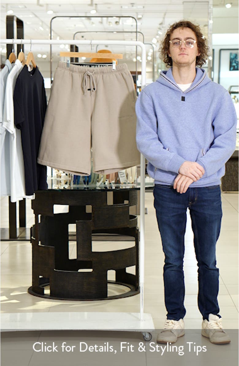 Active Trace Relaxed Fit Drawtring Shorts, sales video thumbnail