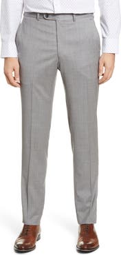 Peter Millar Harker Flat Front Stretch Wool Twill Dress Pants