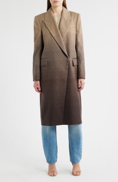 Callafis Wool Blend Car Coat