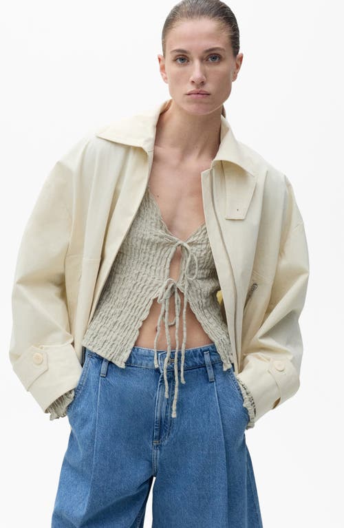 MANGO MANGO DART BERMUDA DENIM SHORTS