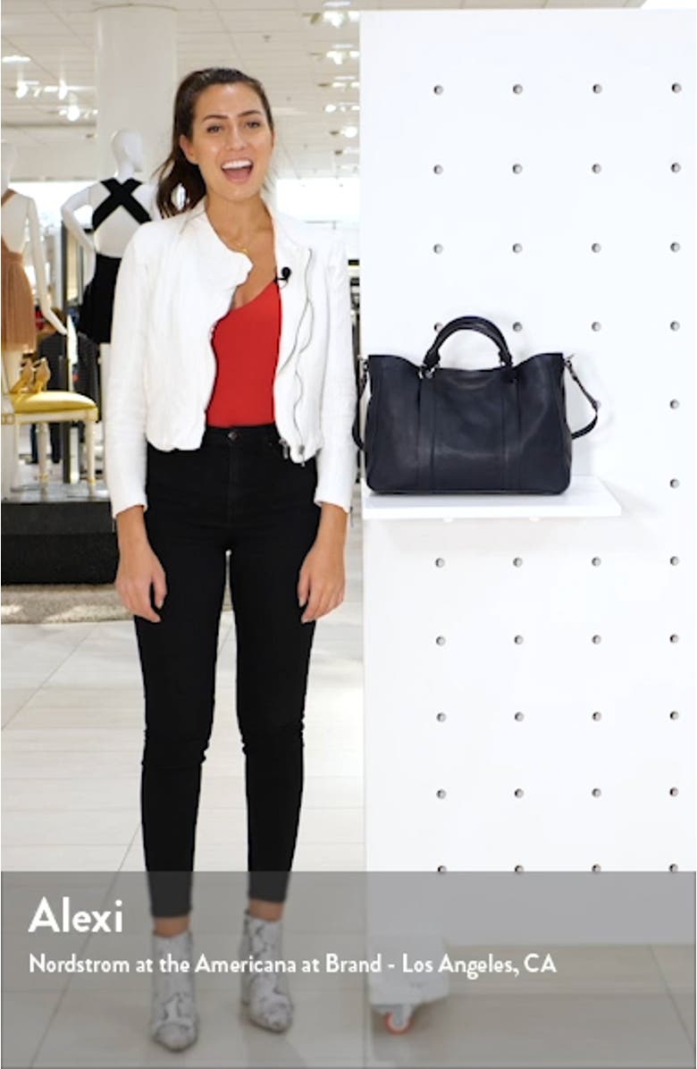 '3D - Medium' Leather Tote, sales video thumbnail