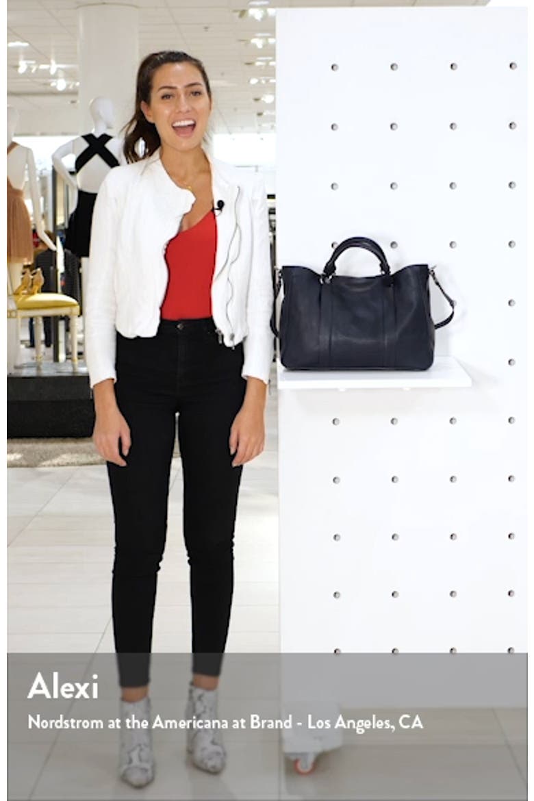 '3D - Medium' Leather Tote video