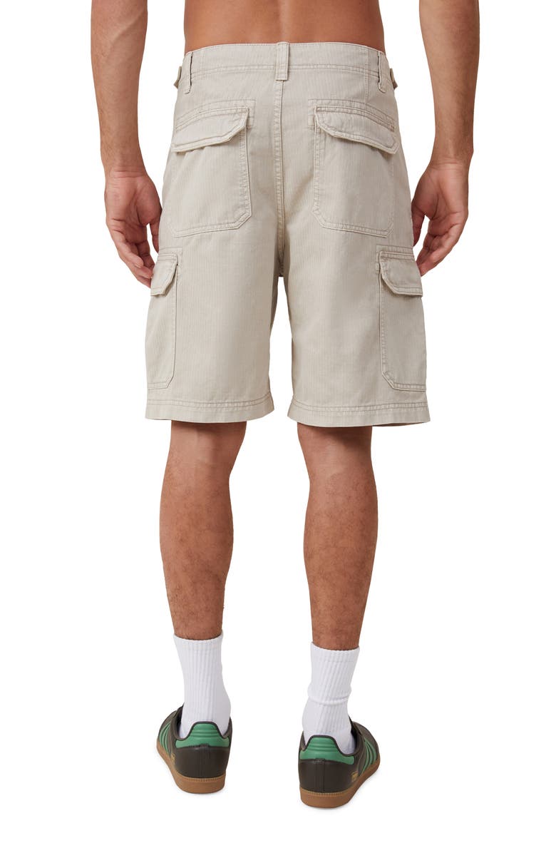 Cotton On Tactical Cotton Cargo Shorts, Alternate, color, River Rock