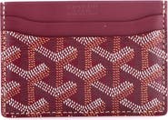 Pre-Owned Goyard Saint Sulpice Card Holder Coated Canvas