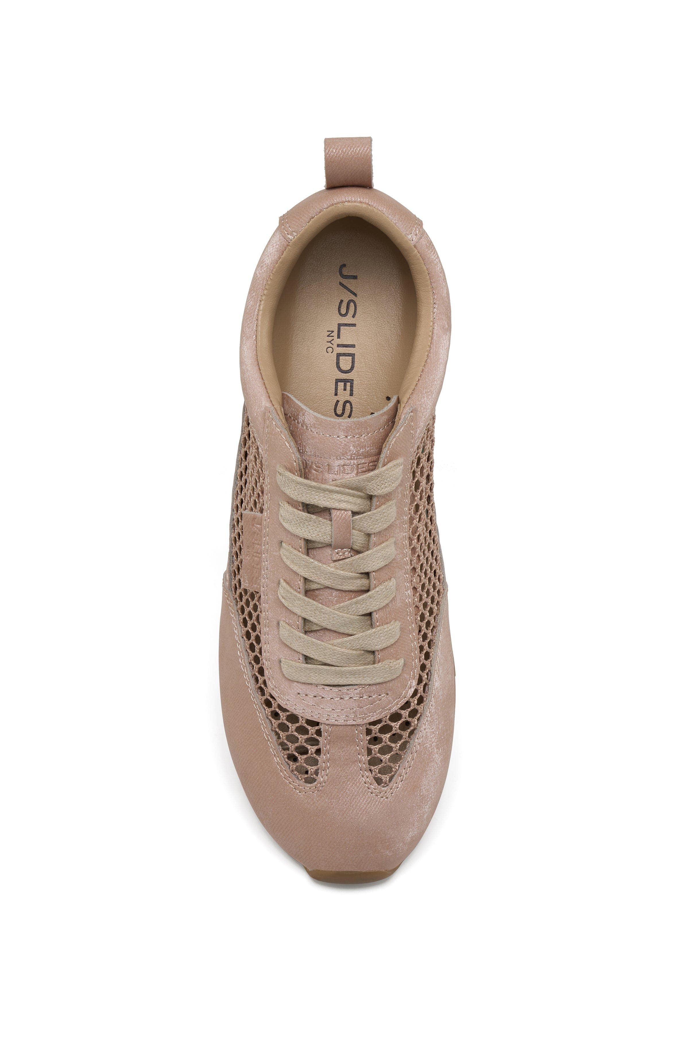 JSlides Footwear Penny Sneaker, Alternate, color, Nude