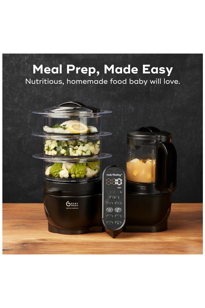 Duo Meal Station XL Baby Food Maker, Alternate, color, BLACK