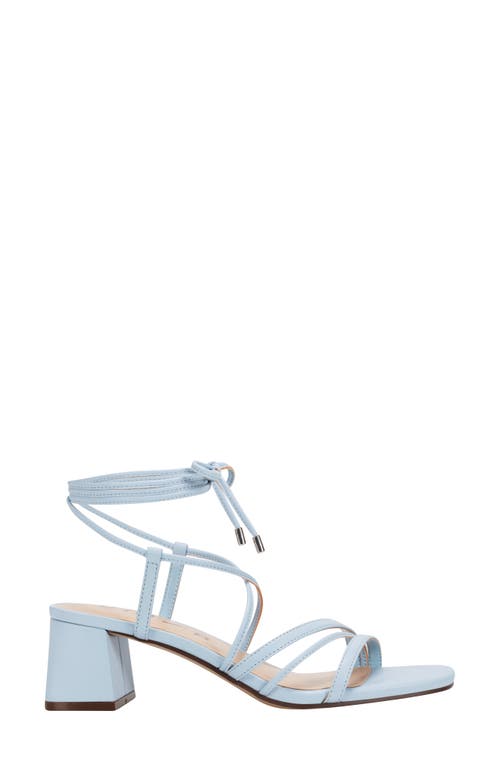 Unisa Platino Faux Leather Block Heel Sandal