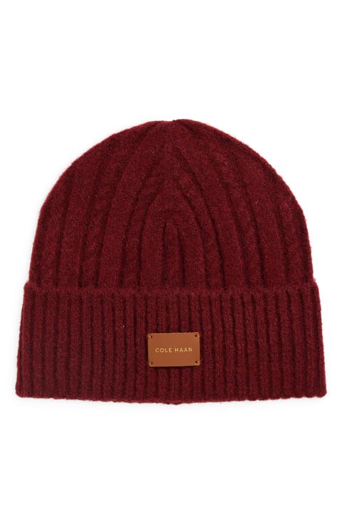Cable Knit Cuffed Beanie
