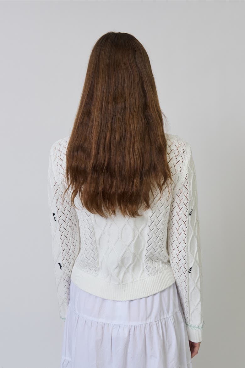 Jaden Embroidered Cardi, Alternate, color, MULTI