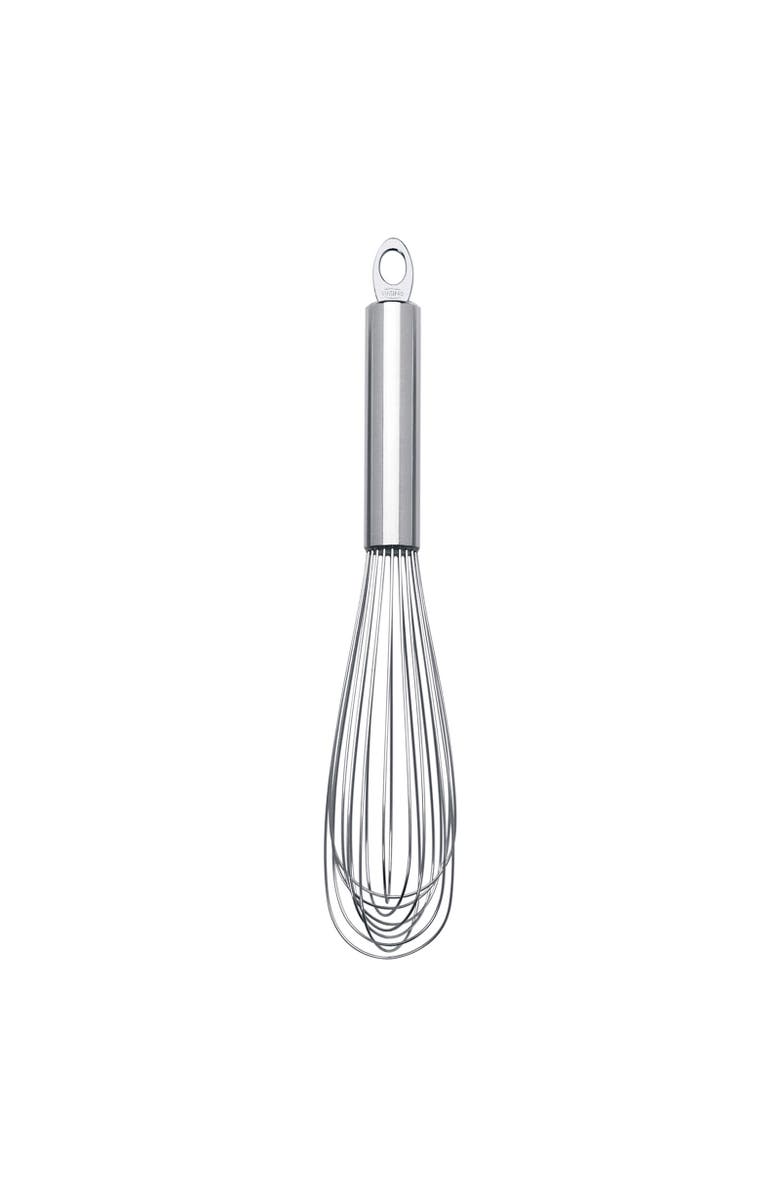 CUISIPRO Solid Handle 8 Inch Egg Whisk, Stainless Steel, Main, color, Silver