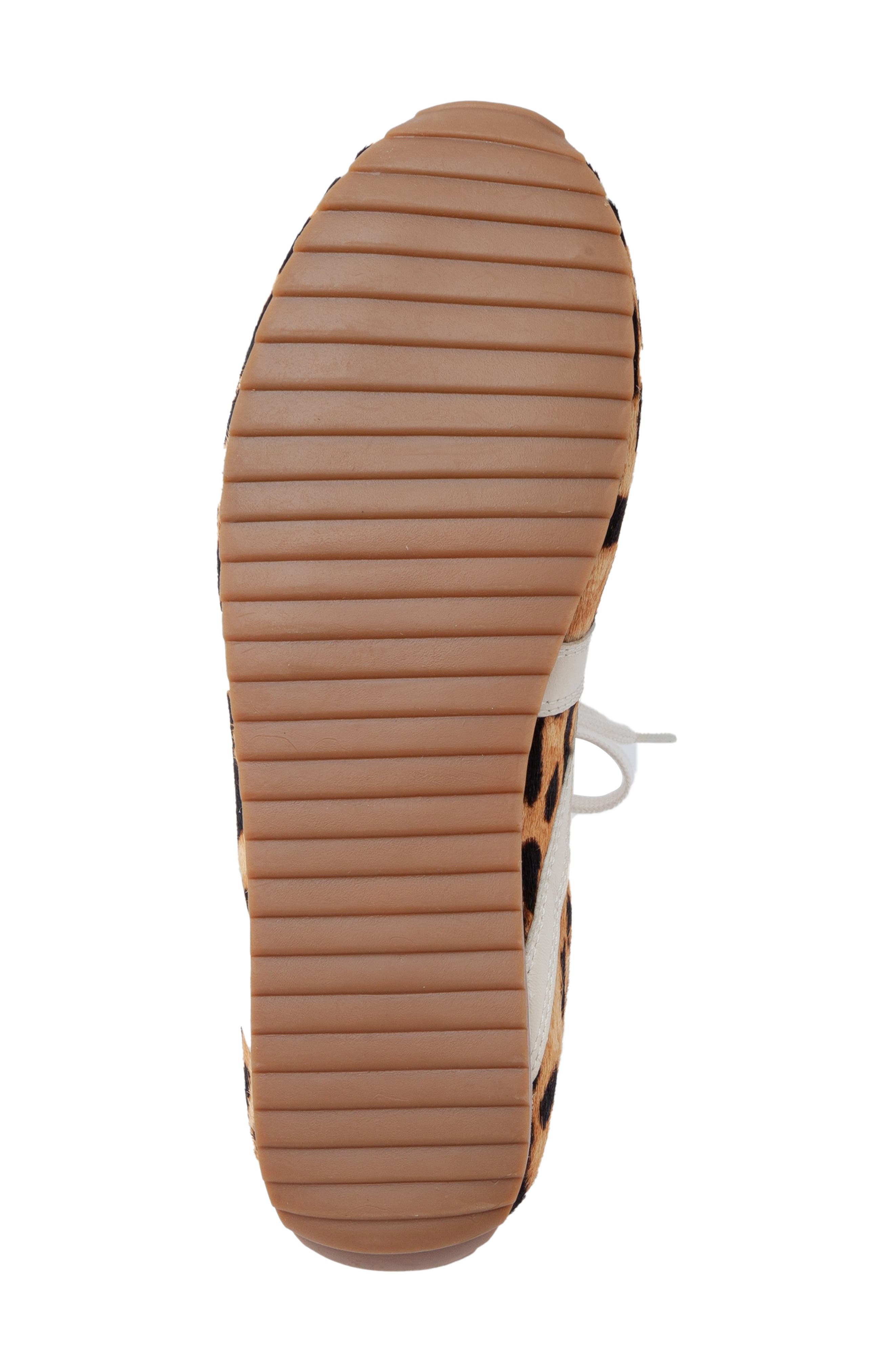 Linea Paolo Kova Genuine Calf Hair Sneaker, Alternate, color, Tan/Ivory